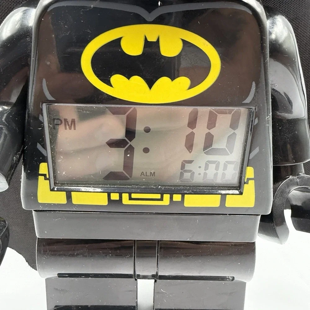 LEGO Batman Movie Minifigure Digital Alarm Clock Light-Up 11